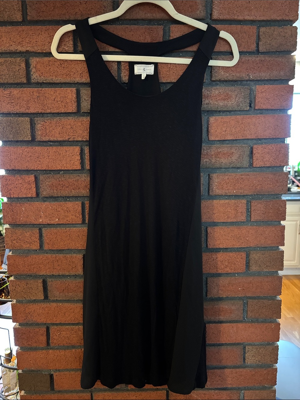 Lou & Grey Black Sleeveless Mini Dress